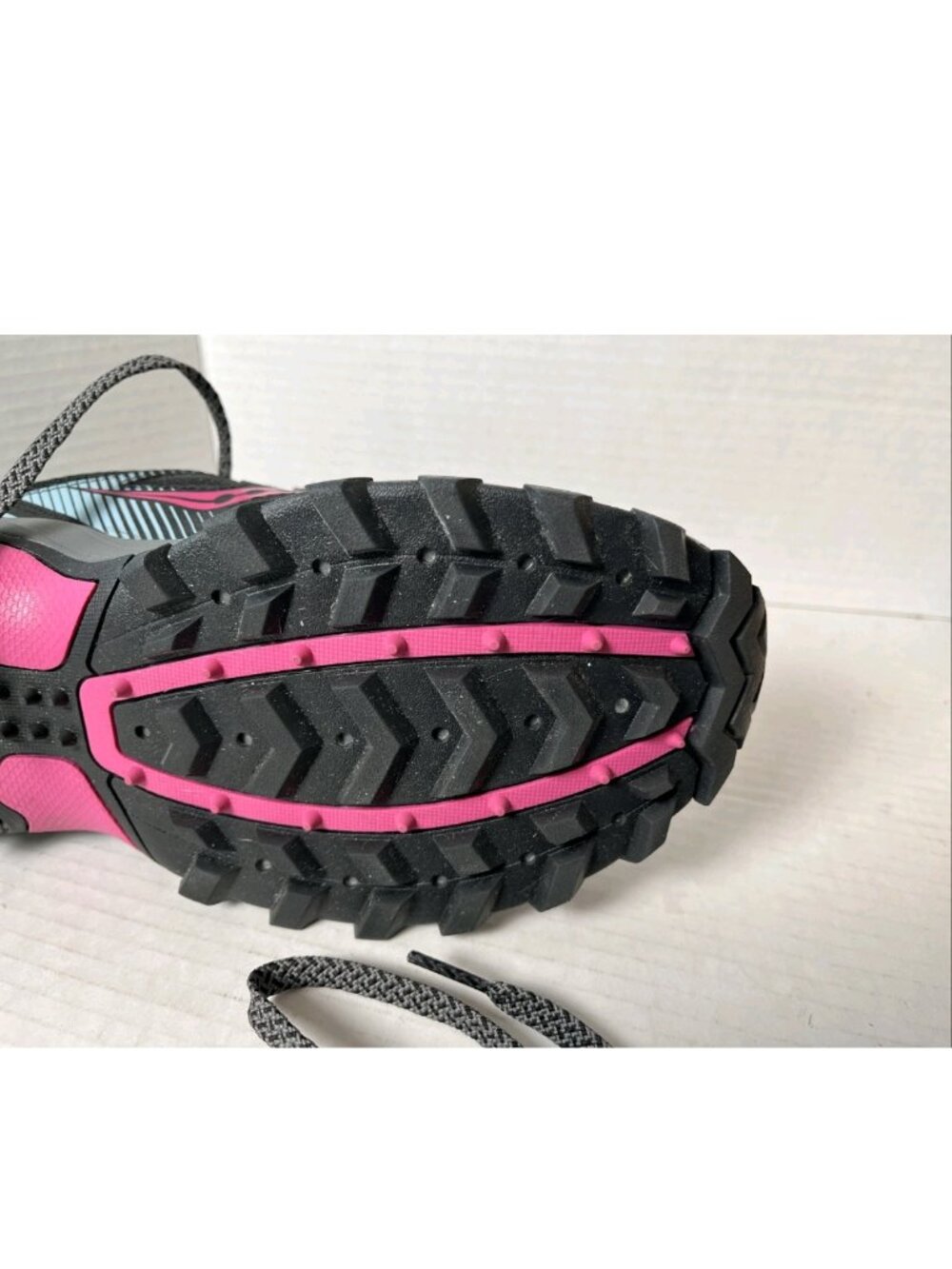 Saucony Excursion TR16 Trail Shoes Women’s 10 Black Pink S10744-10 - Picture 11 of 15